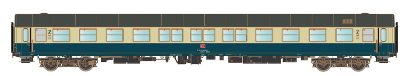 L.S. Models LS46191 - H0 - Liegewagen Nachtzug, DB, Ep. V